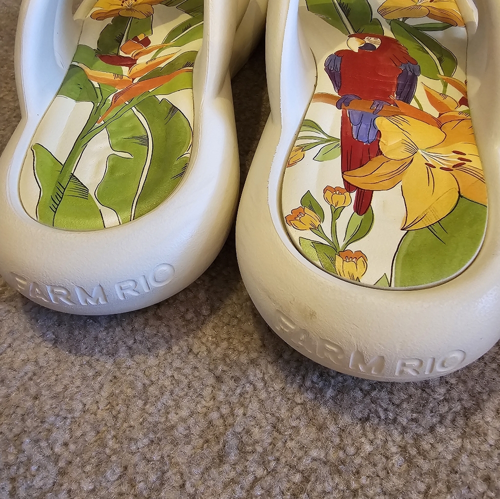 Farm Rio Womens Flip Flops - Picture 4 of 6